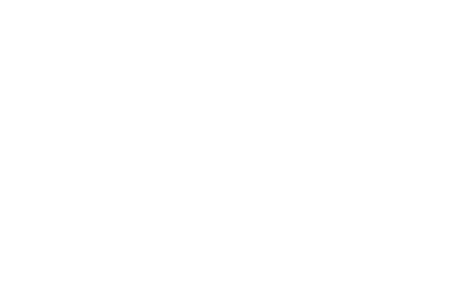 Illustrated panorama of Manchester in white linework.