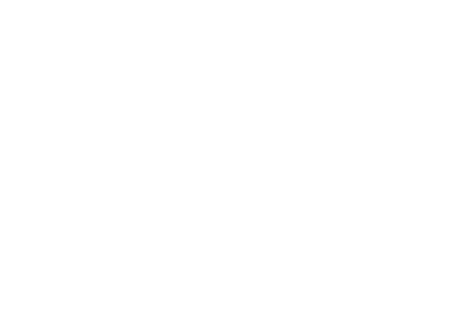 Illustrated panorama of New Orleans in white linework.