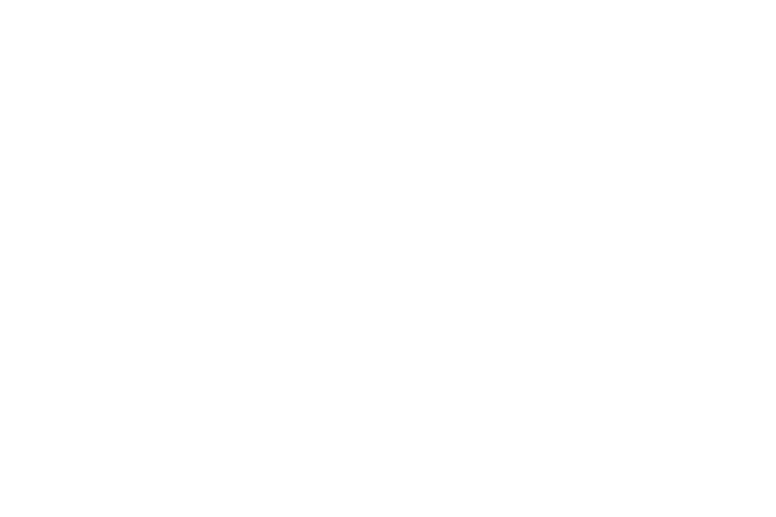 Weiße Linienzeichnung des Hafens von Puerto del Carmen mit niedrigen weißen Häusern und der Küste Lanzarotes.