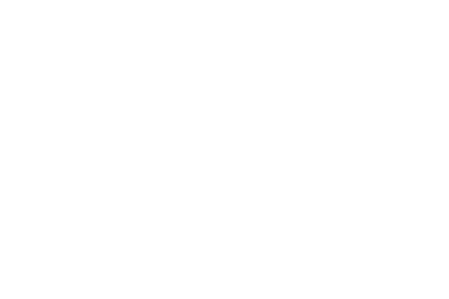 Gezeichnetes Panorama von Santa Cruz de Tenerife in weißen Linien.
